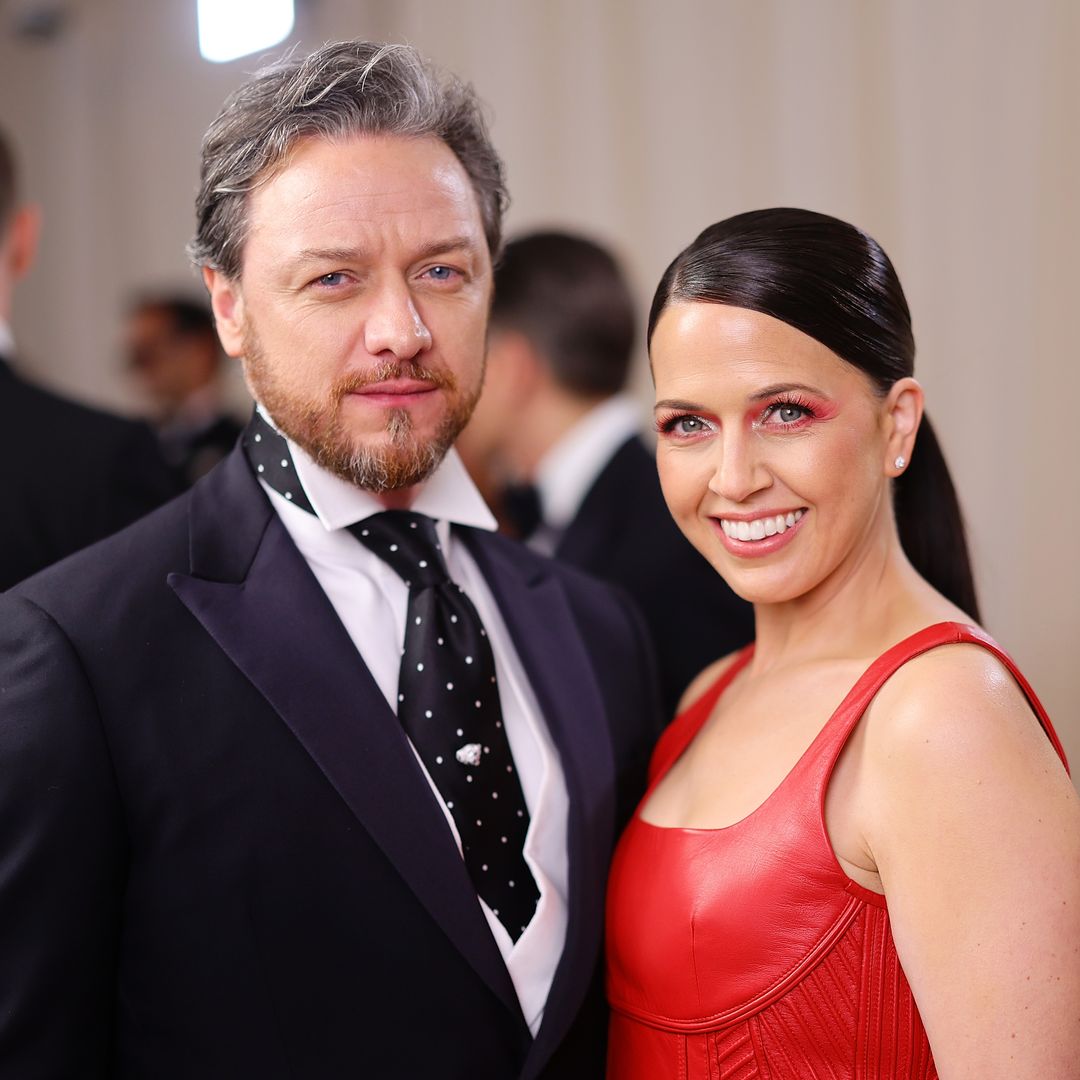 James McAvoy makes rare red-carpet appearance with wife Lisa Liberati at the Met Gala