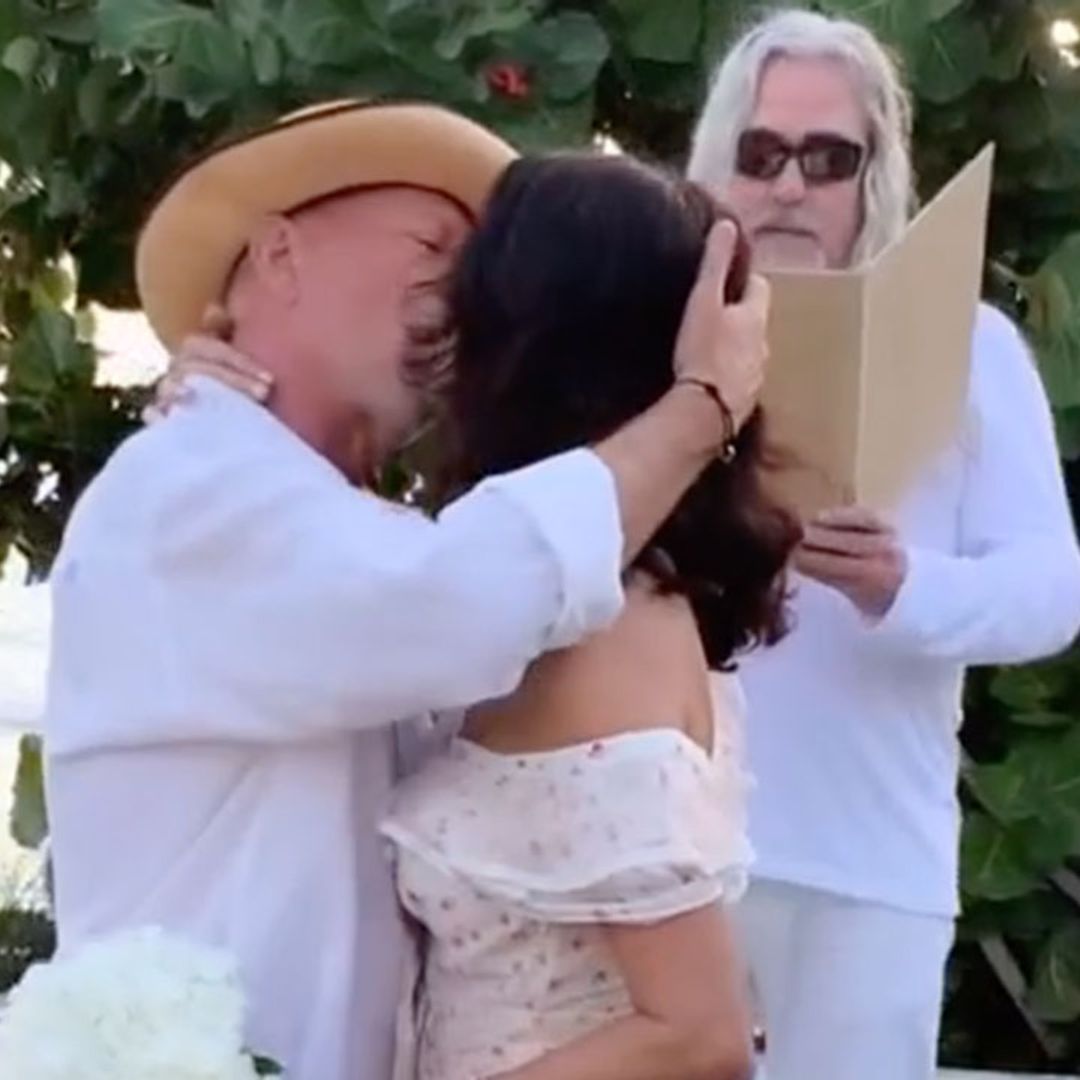 Bruce Willis seen kissing his wife Emma Heming in heartfelt video for wedding anniversary