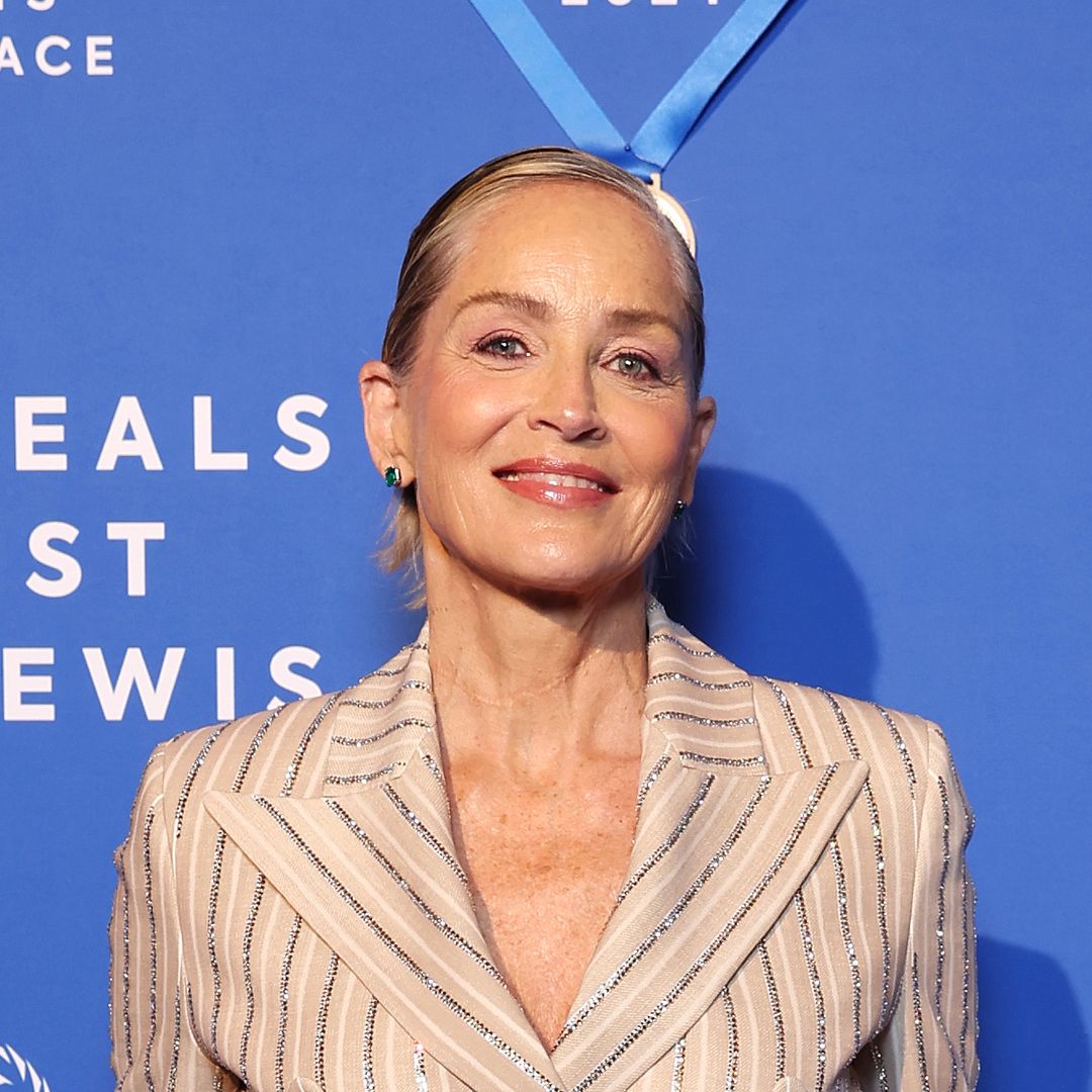 Sharon Stone works out in tiny bikini – and her figure looks incredible