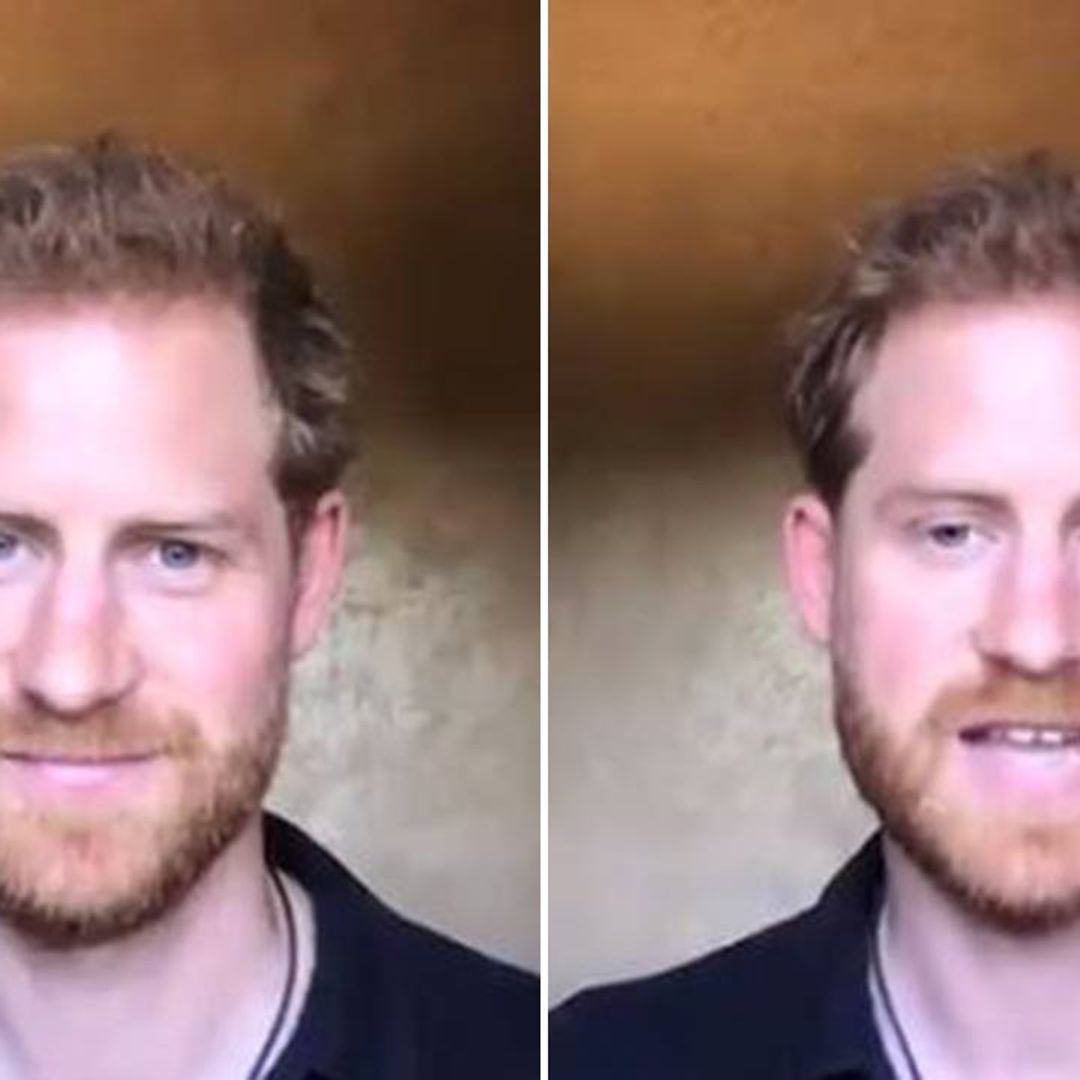 Prince Harry surprises fans with special video message from his LA home