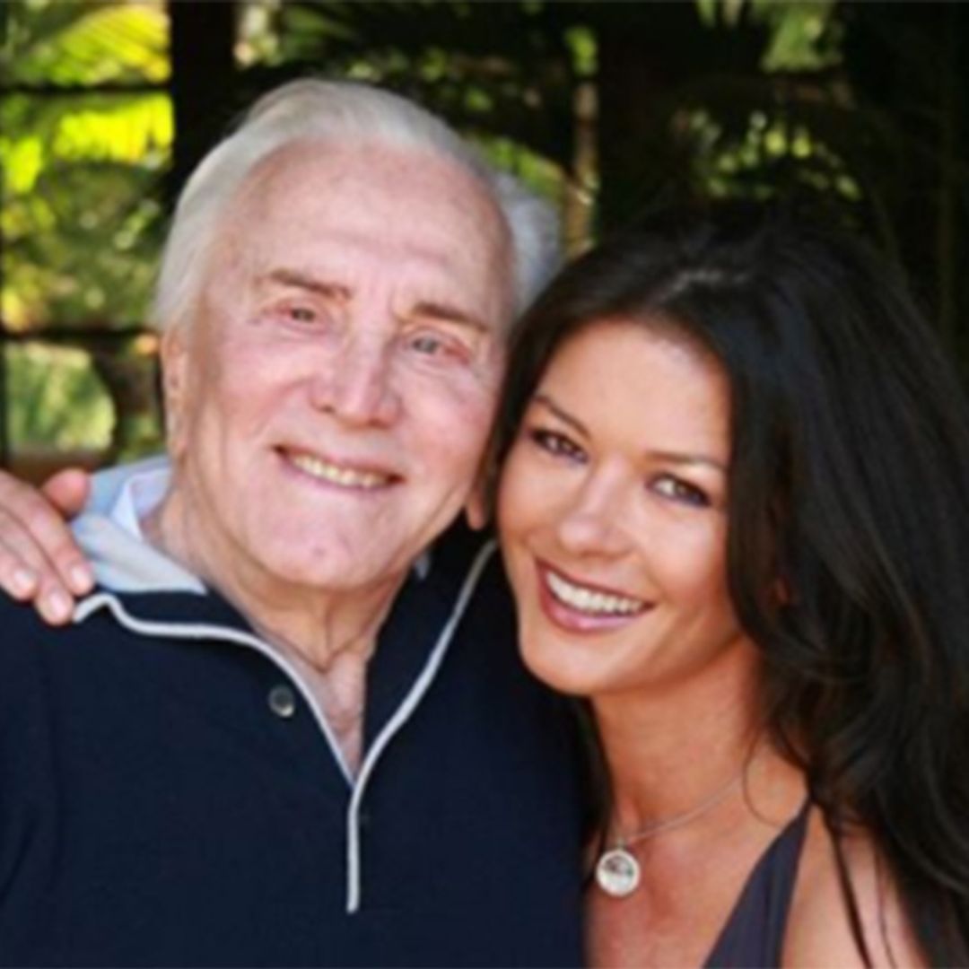 Catherine Zeta-Jones shares birthday message for father in law Kirk Douglas as he turns 101