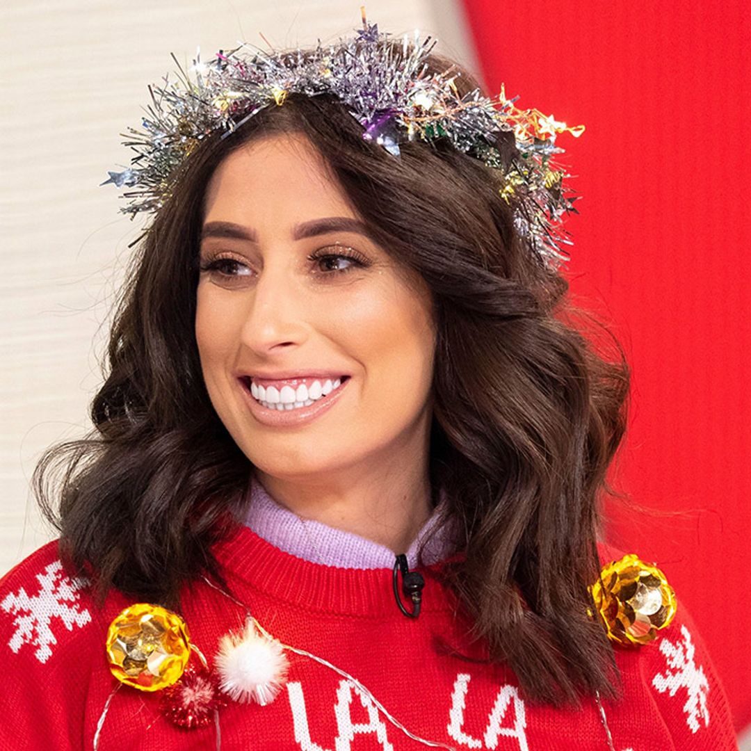 Loose Women star Stacey Solomon shoots her family Christmas card!