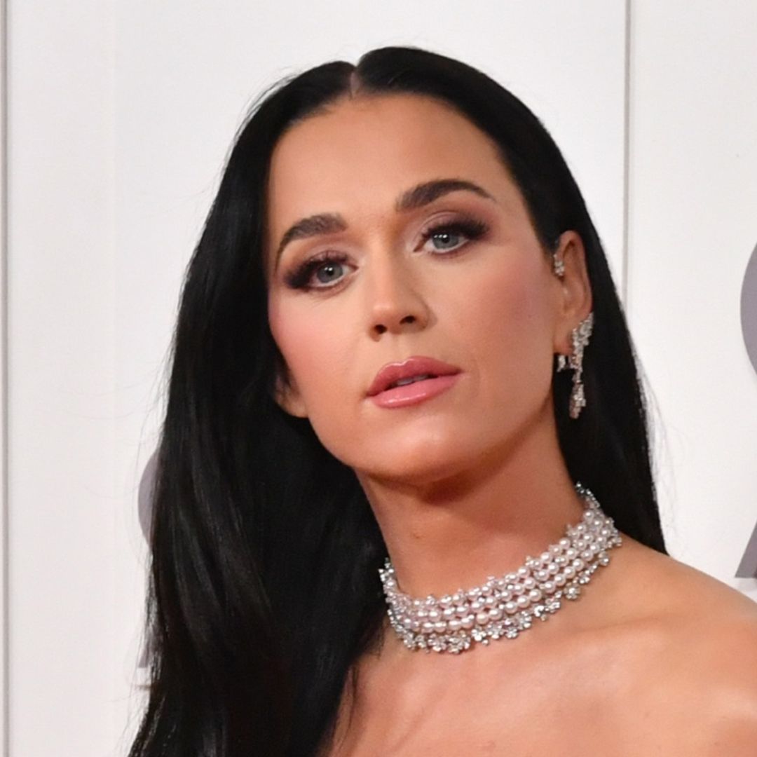 Katy Perry celebrates platinum milestone in her fabulous Christmas-ready gown