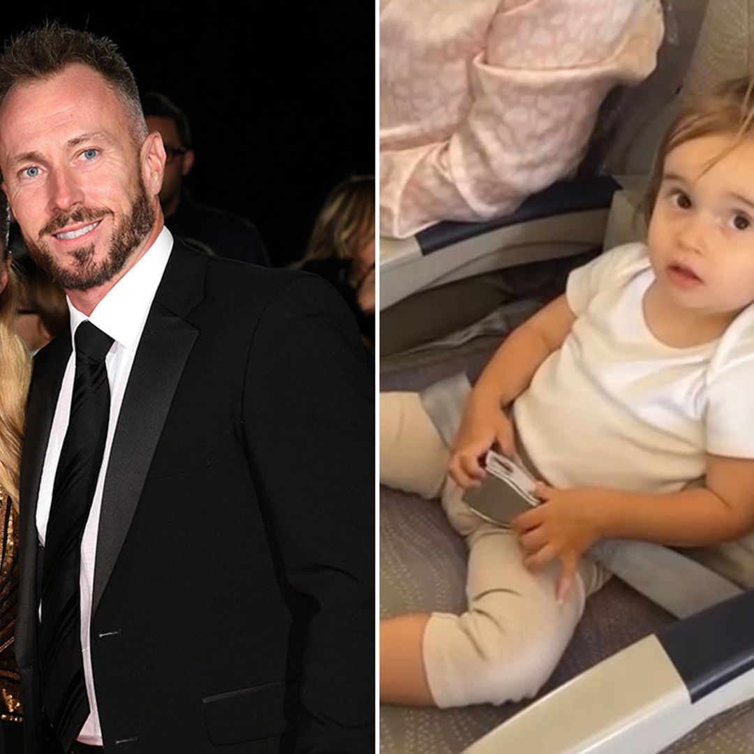 Ola and James Jordan reveal hellish plane journey with toddler Ella - exclusive