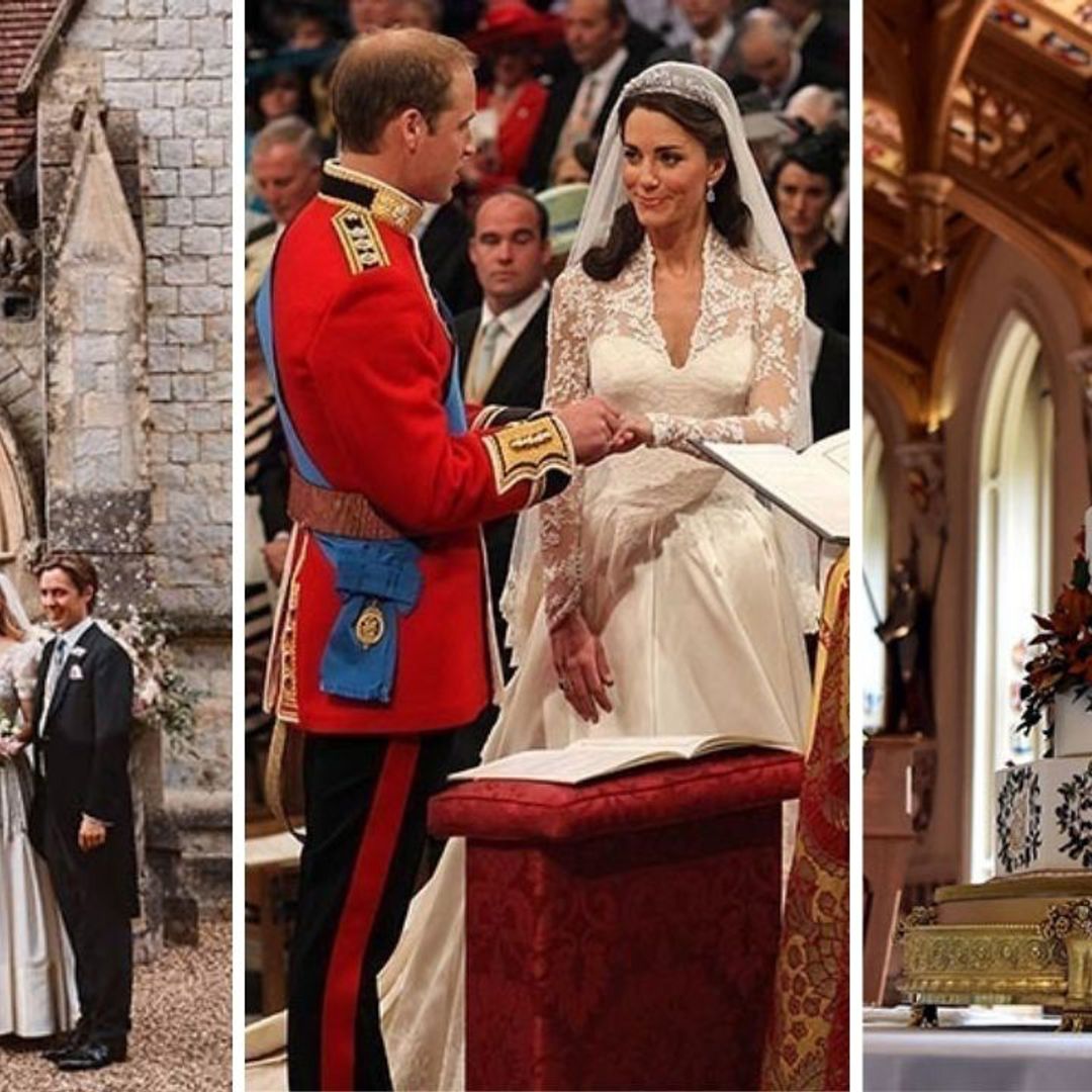 The most beautiful royal wedding day colour schemes: Kate Middleton, Meghan Markle and more