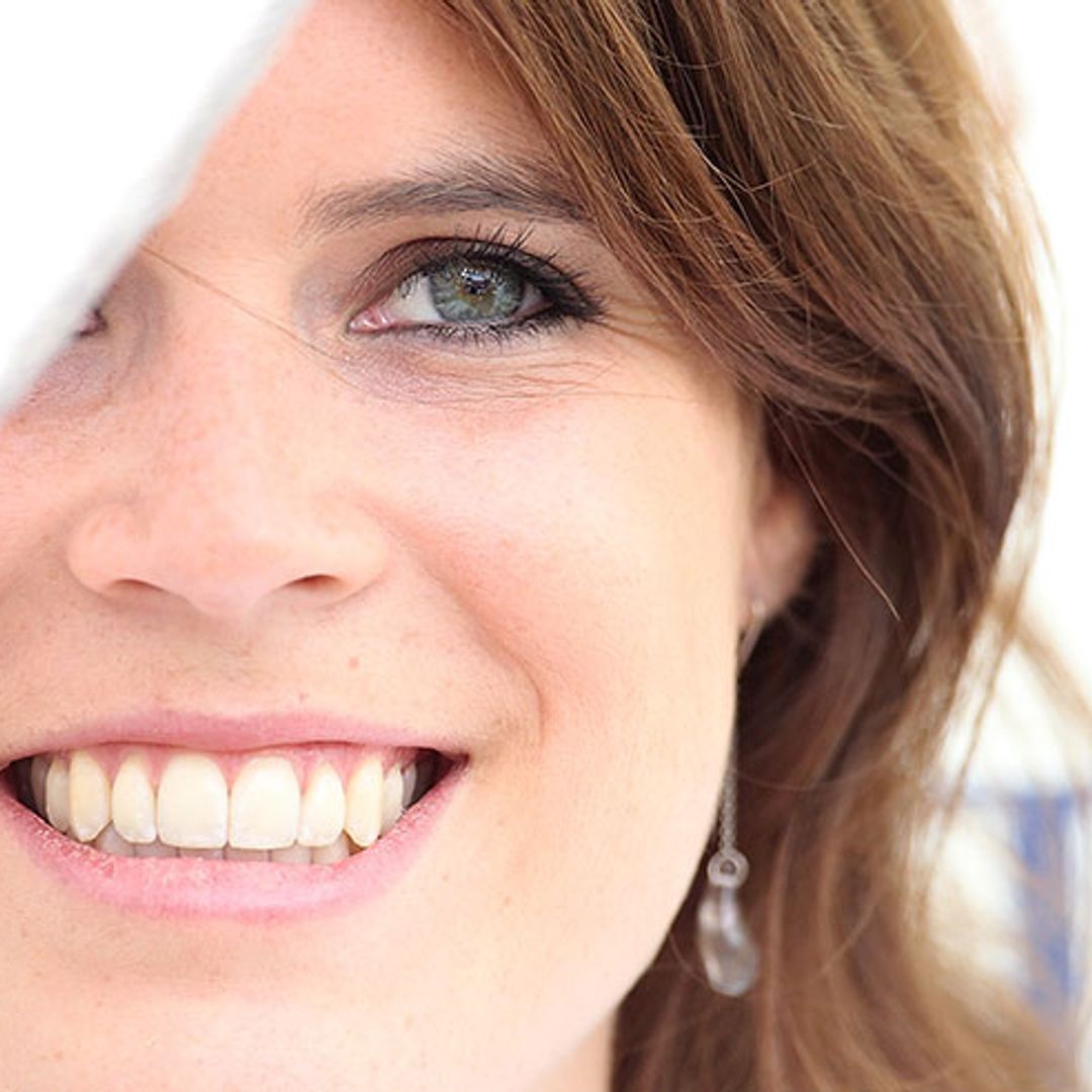 Princess Eugenie  just styled her striped shirt dress in the most clever way