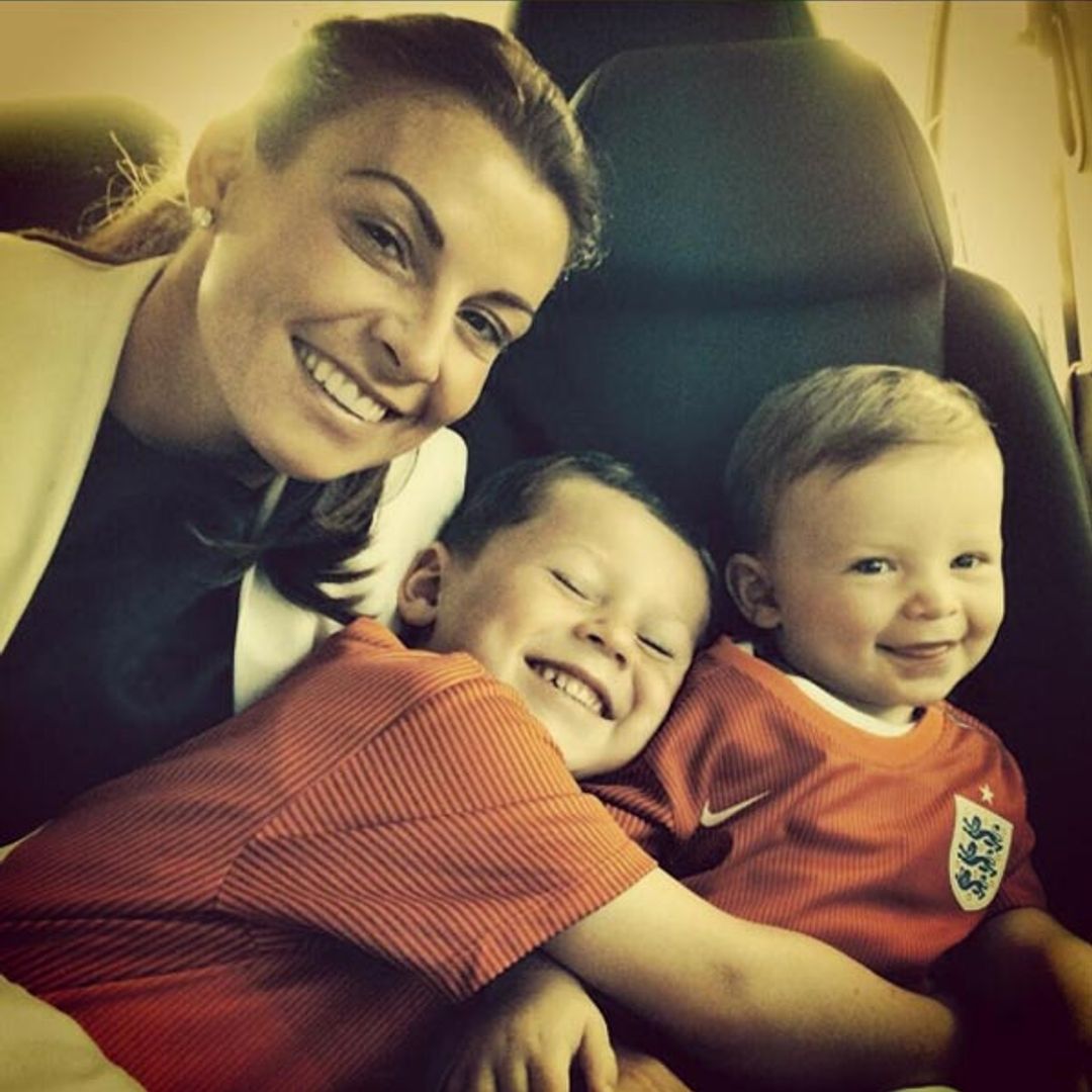 Coleen Rooney shares a sweet photo of her son Kai as he heads off for first day at school