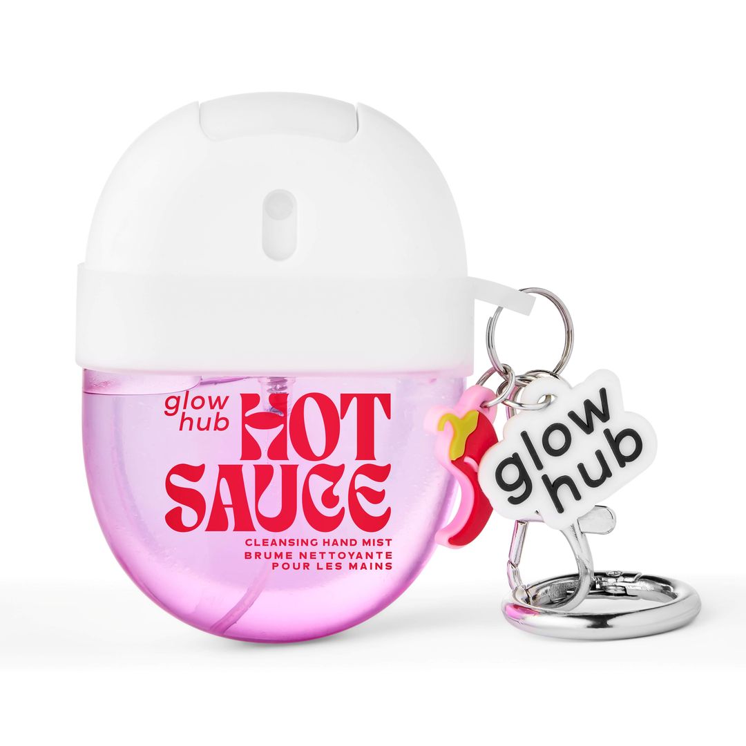 glow hub hand sanitiser 