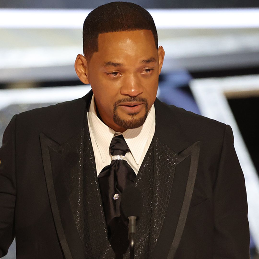 Will Smith tears up as he recalls family shame over Oscars slap controversy