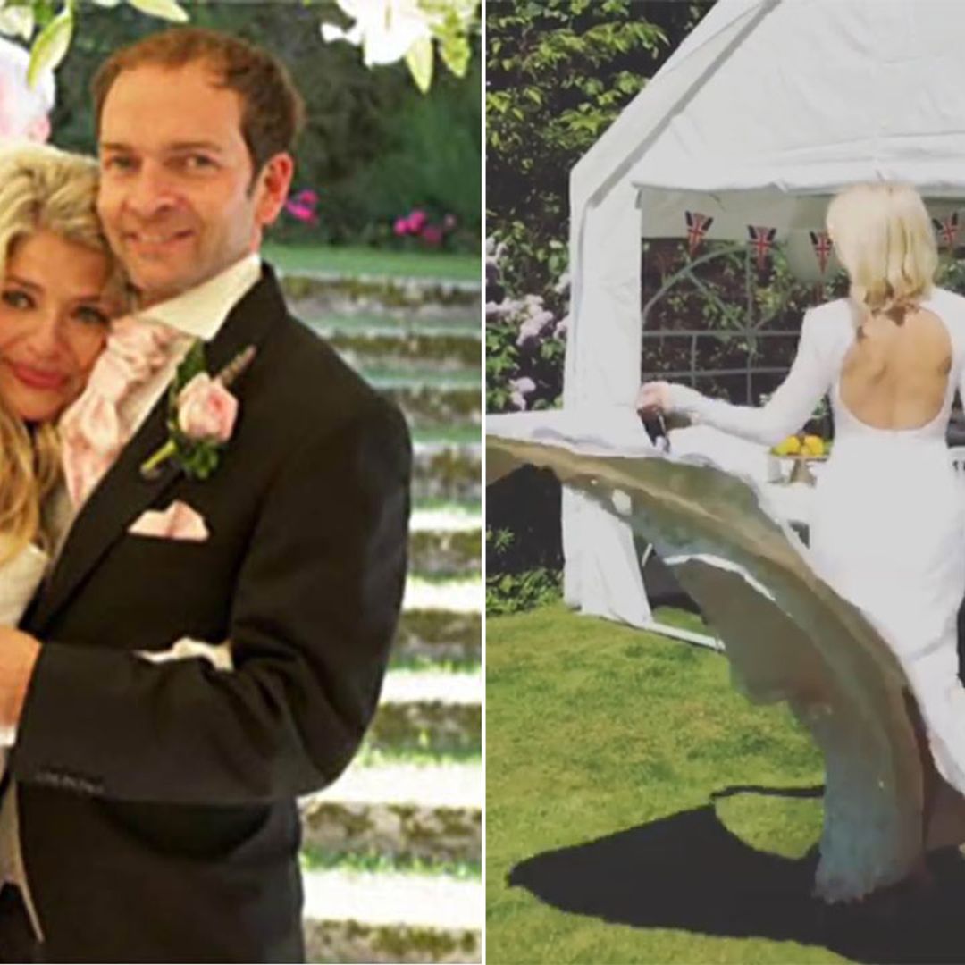 Holly Willoughby designed her own bridal dress for 'unreal' wedding – all the details