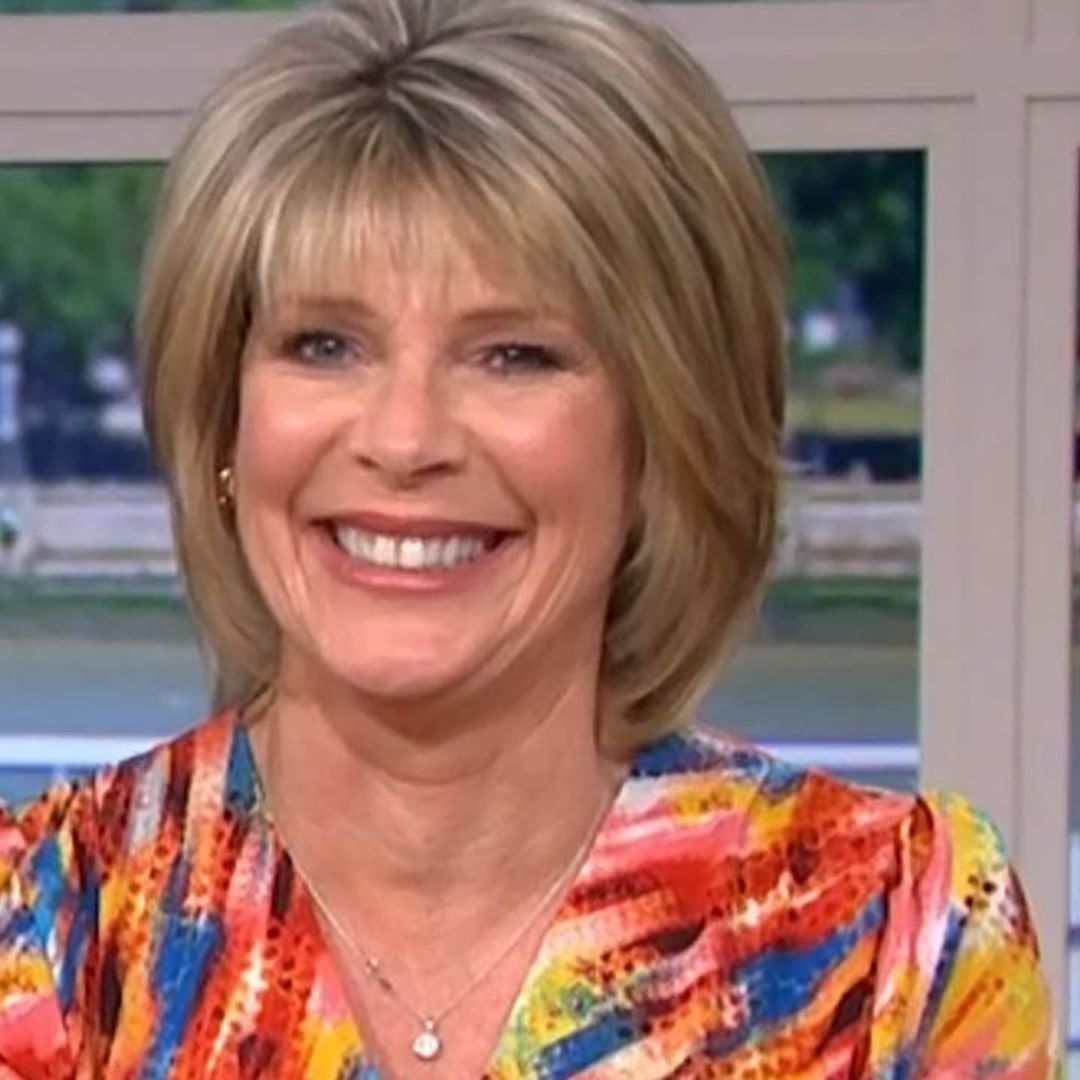 Ruth Langsford's bold blue shirt dress has us swooning – and it's currently on sale