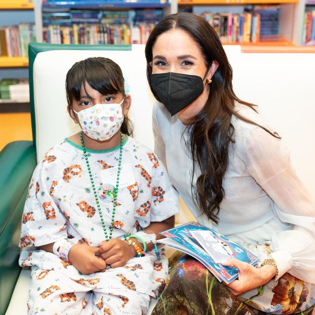 Meghan Markle turns storyteller during heartwarming visit to children's hospital