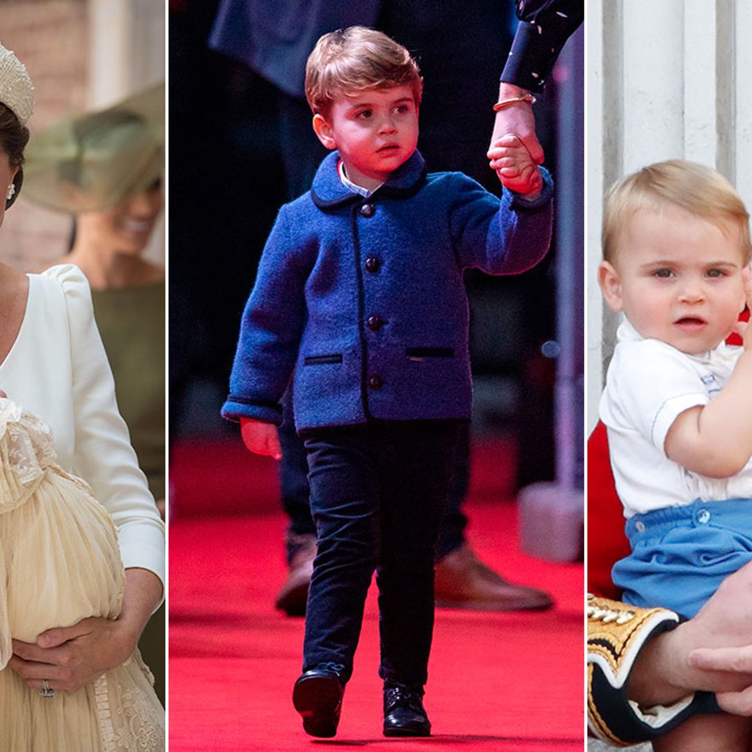 Prince Louis is turning 4! See the young royal's milestone moments in photos