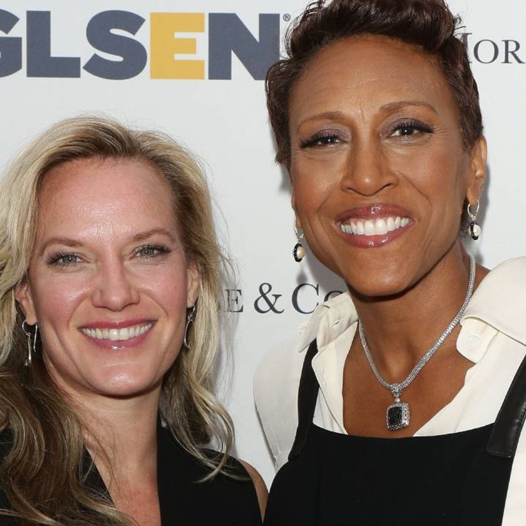 Robin Roberts and partner Amber tease new arrival at family home