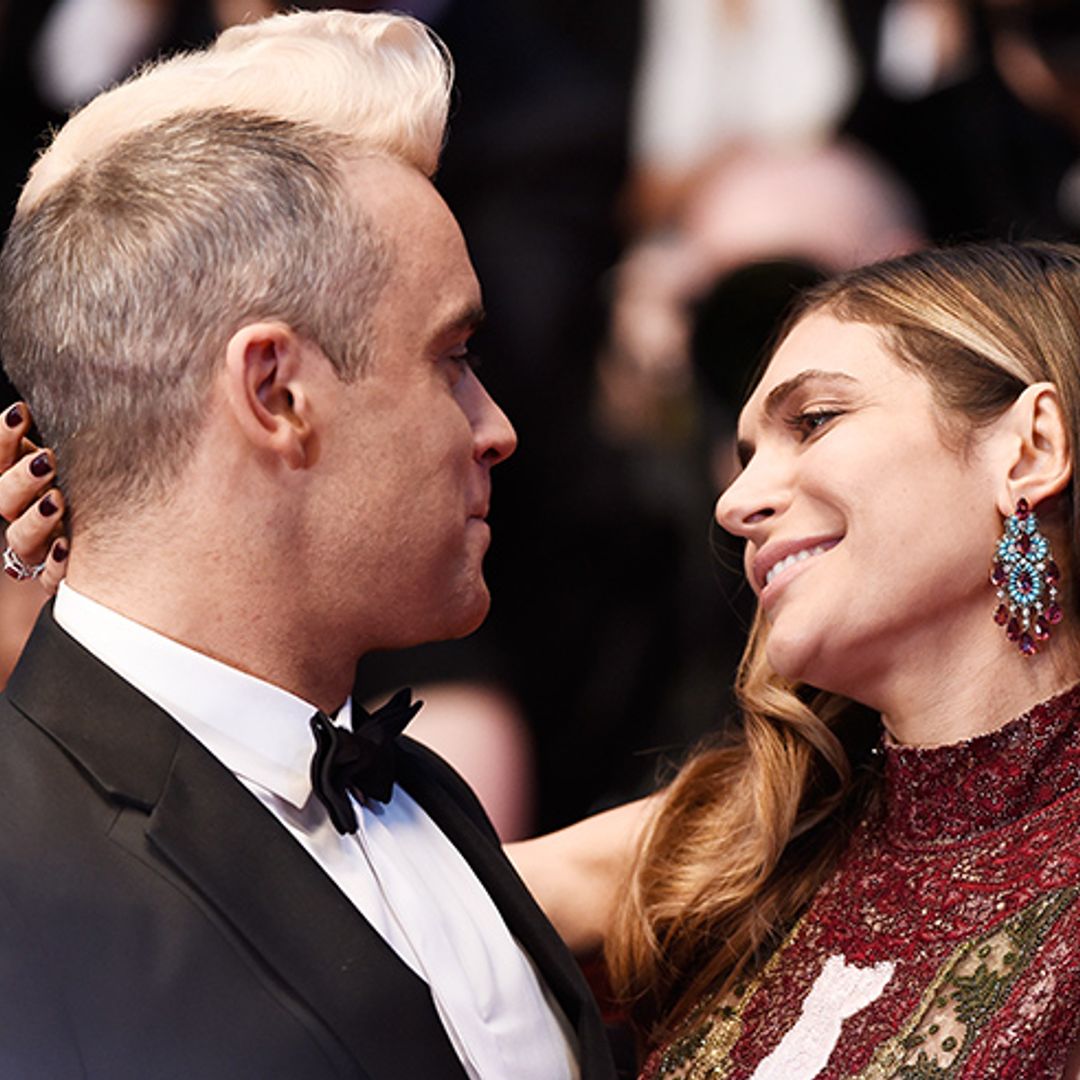 Robbie Williams and wife Ayda Field share a rare couple selfie