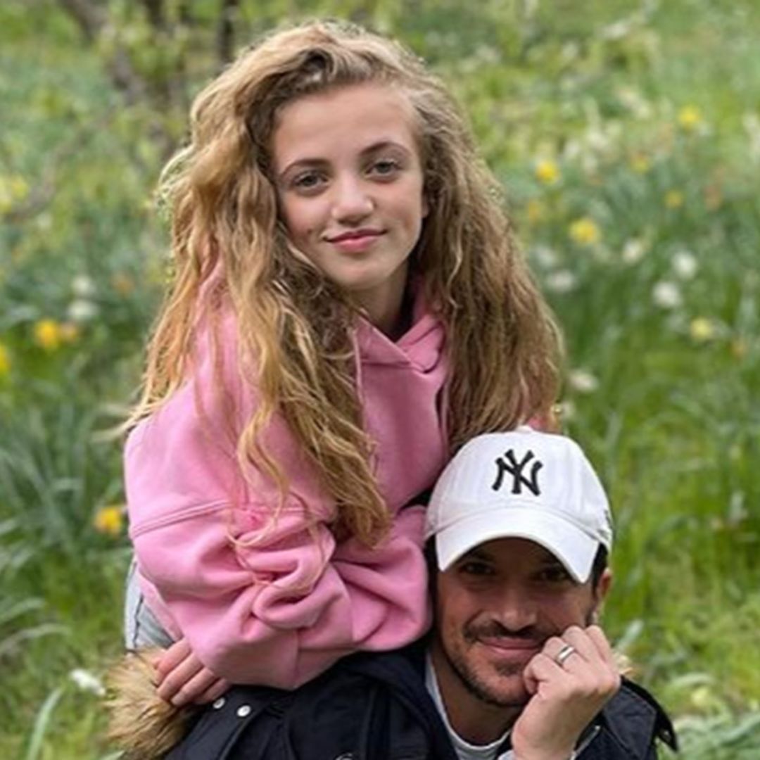 Peter Andre has best reaction to daughter Princess' heartfelt tribute