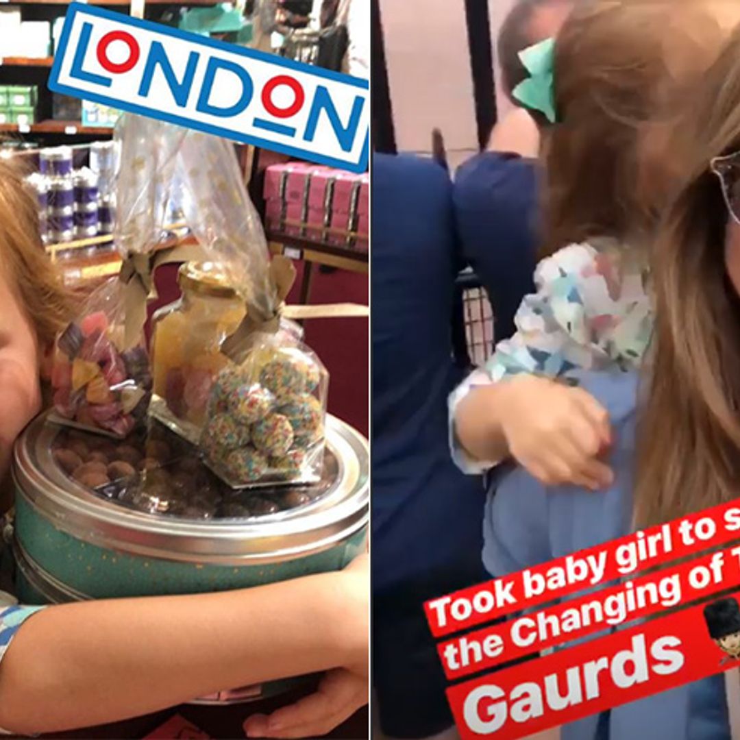Jessica Alba and daughter Haven have a royally good day out in London