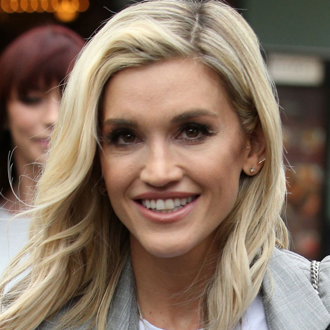 Ashley Roberts' Markus Lupfer shirt is the perfect casual Valentine's Day look