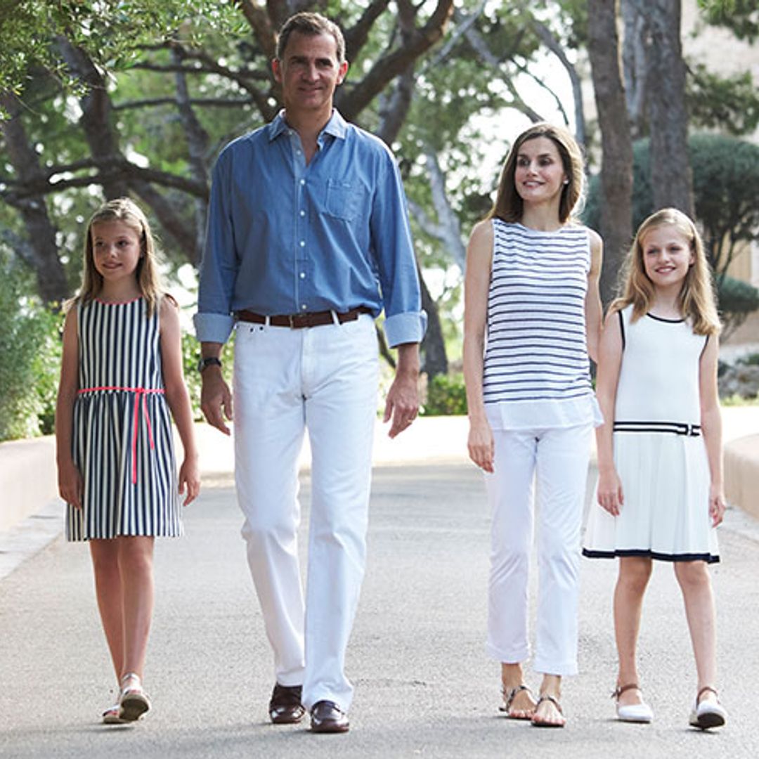 King Felipe and Queen Letizia are sending their daughters to America – for a whole month!