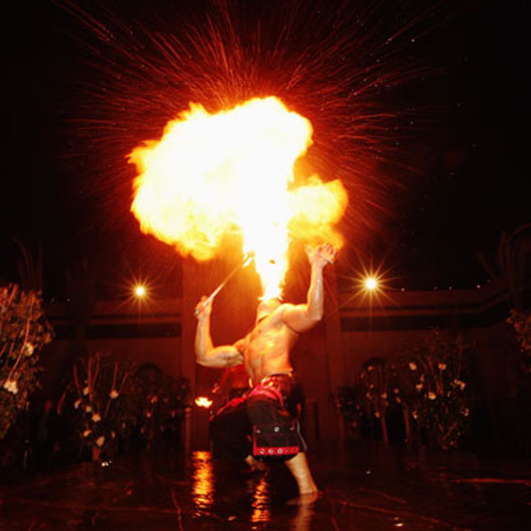 Lindsay Lohan and other A-listers come out to play at extravagant hotel launch
