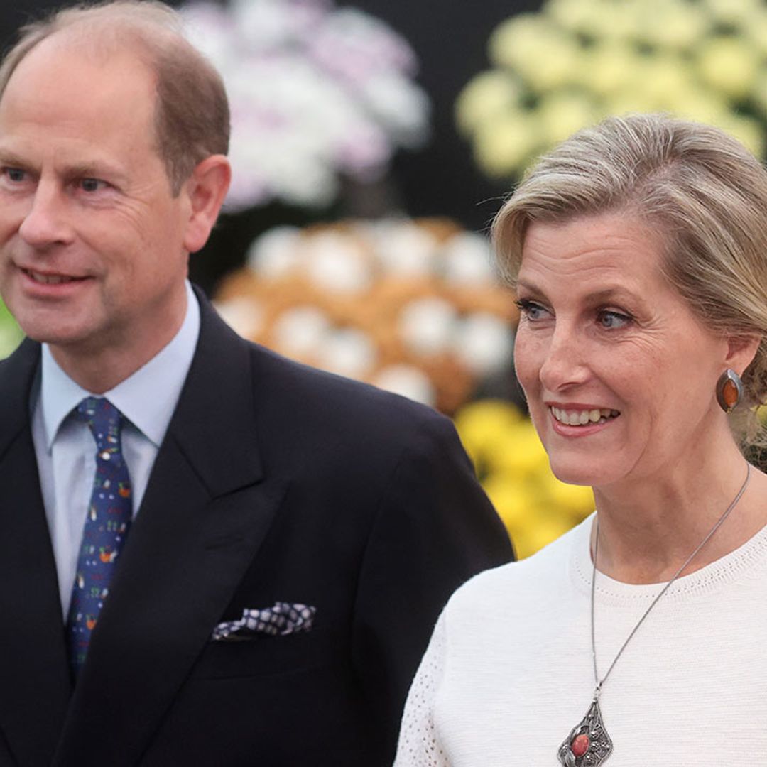 Prince Edward and Sophie visit the Queen's Northern Ireland home
