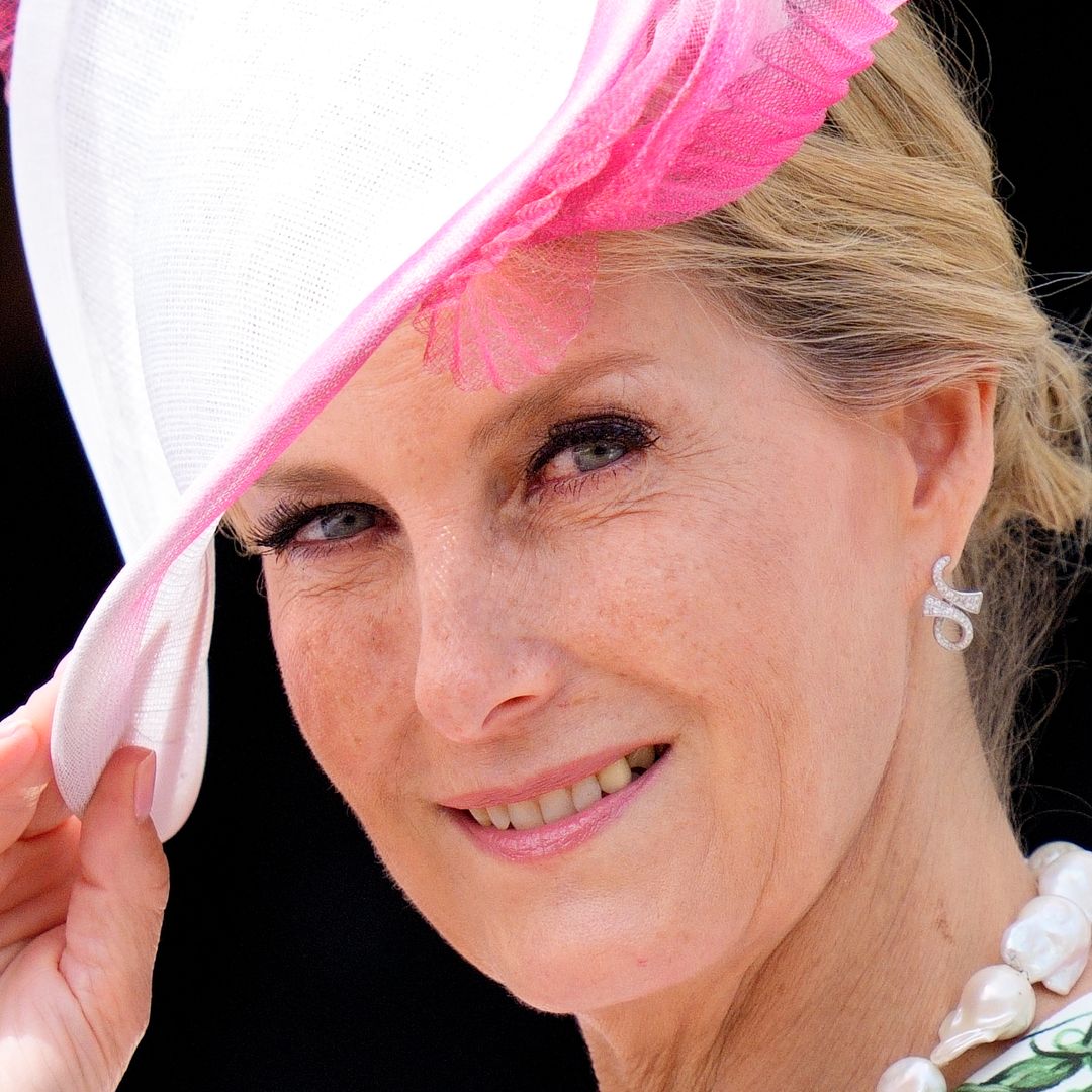 Duchess Sophie just wore figure-skimming silk and 90s frosted eyeshadow