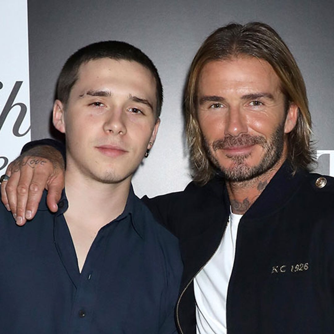 Doting father David Beckham reveals concern over son Brooklyn's move to New York