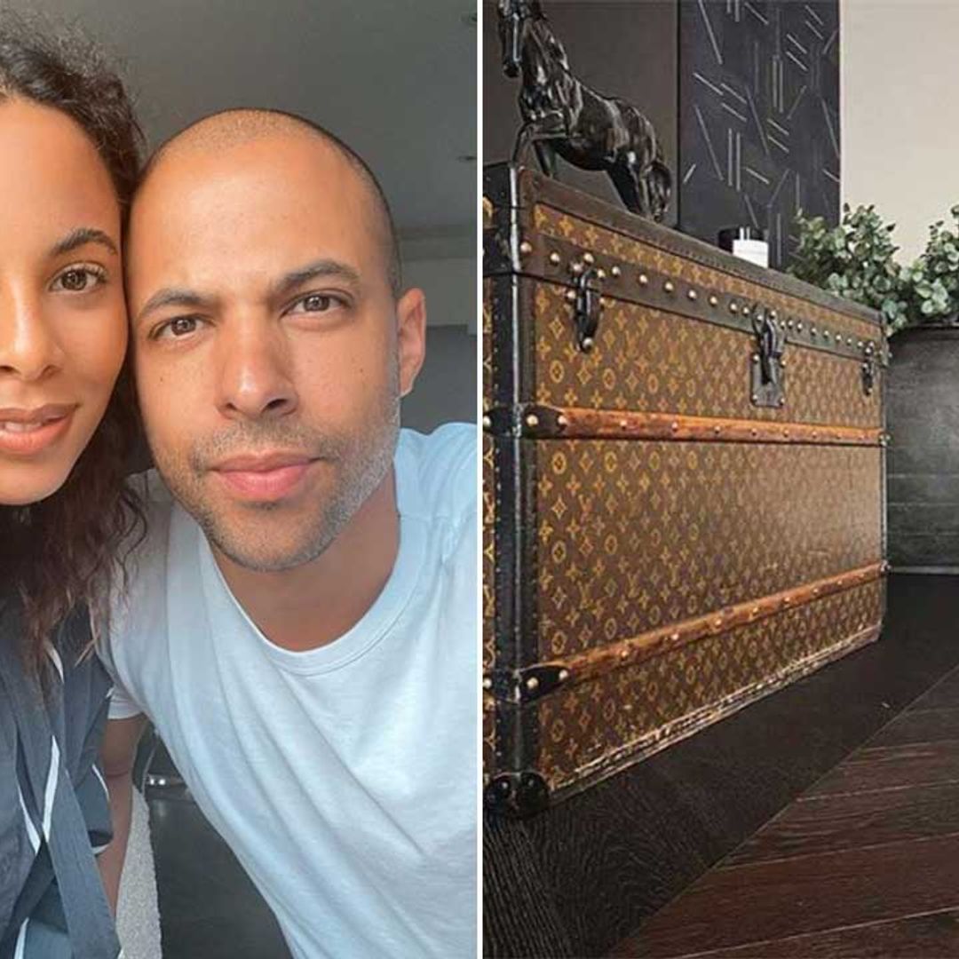 Rochelle Humes debuts stunning living room at new home with Marvin