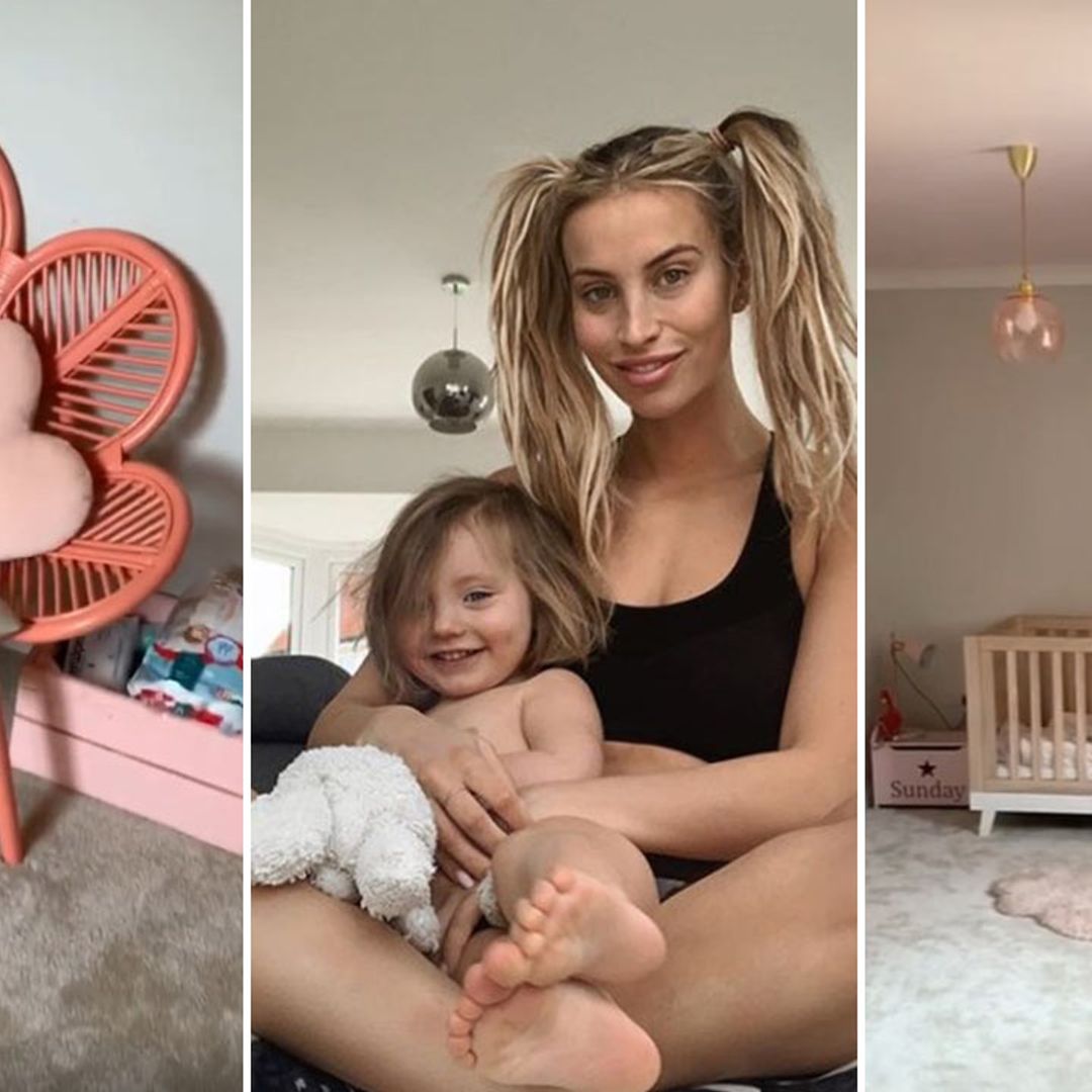 Ferne McCann gives tour inside daughter Sunday’s beautiful bedroom