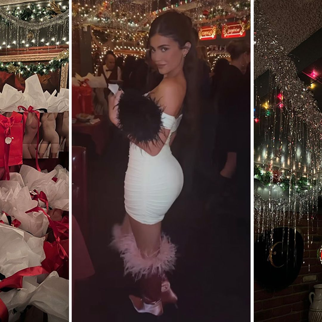 The Kardashian-Jenners had an office Christmas party and the outfits were next level (obviously)