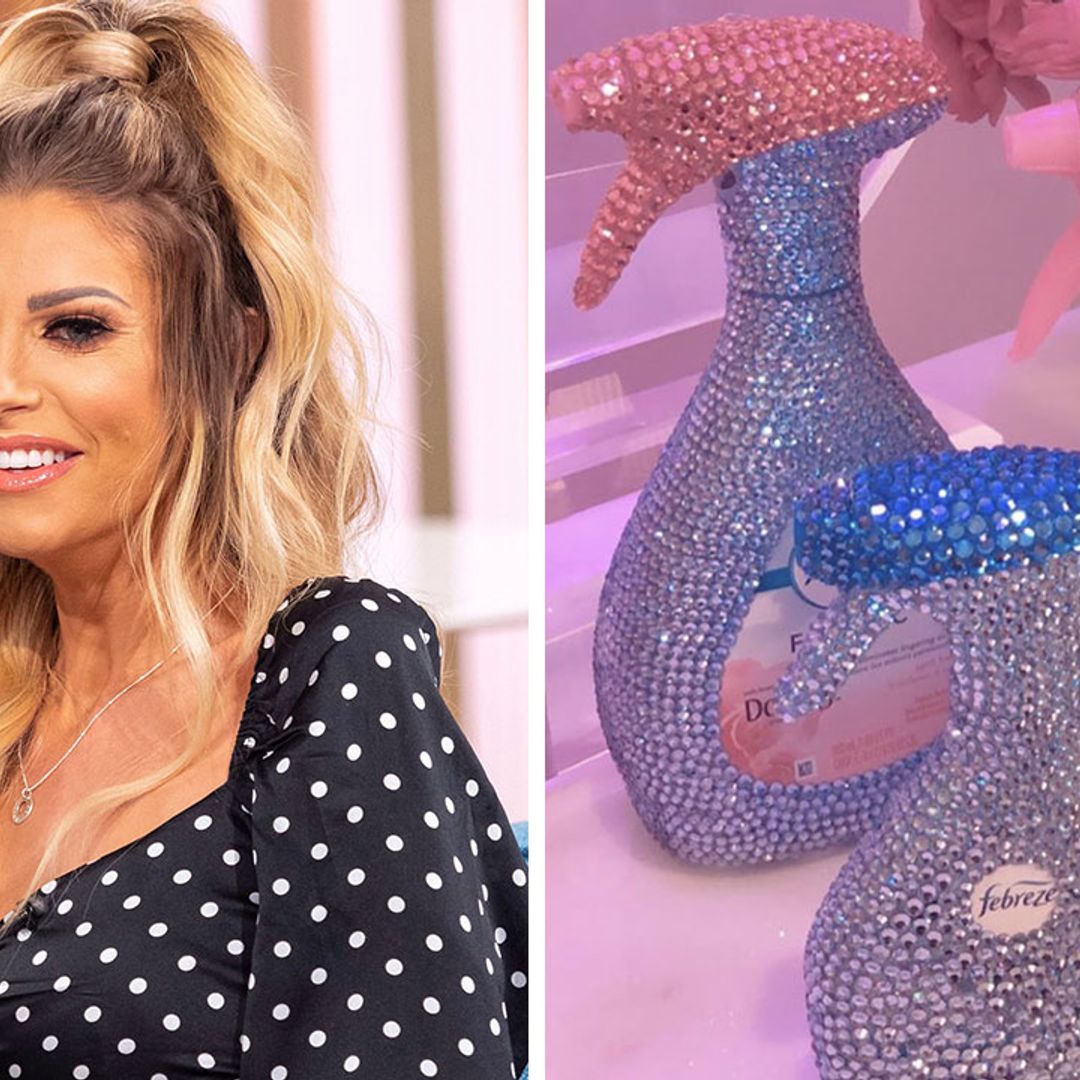 Mrs Hinch gets the Kardashian treatment with a diamond-covered Febreze