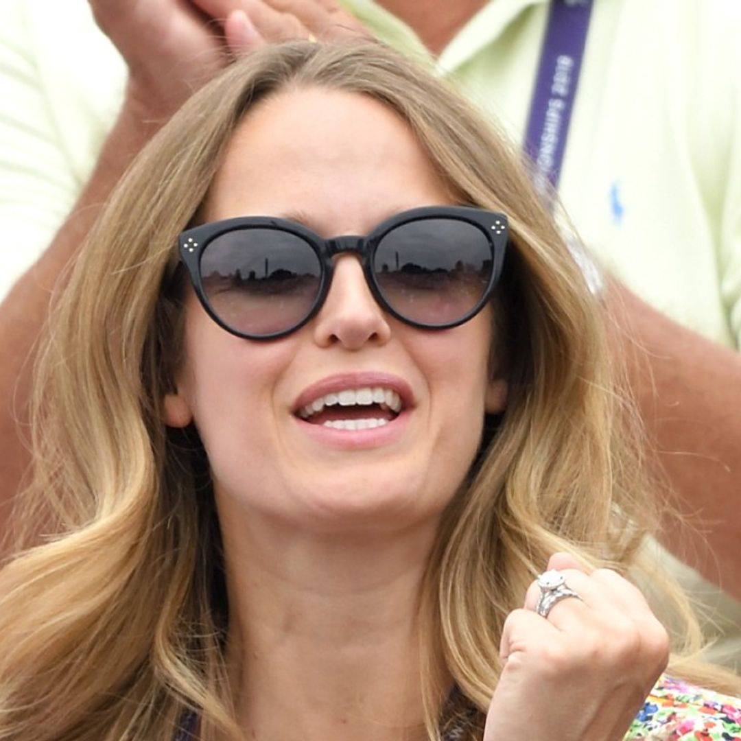 Kim Sears experiences rollercoaster of emotions as she cheers on husband Andy Murray at Wimbledon