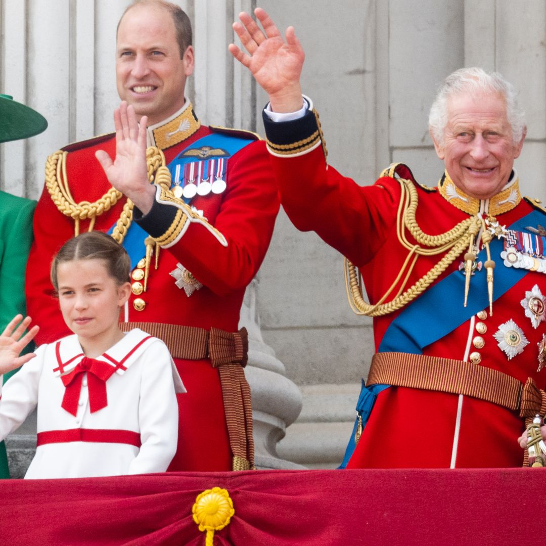 King Charles dotes on granddaughter Princess Charlotte in adorable clip