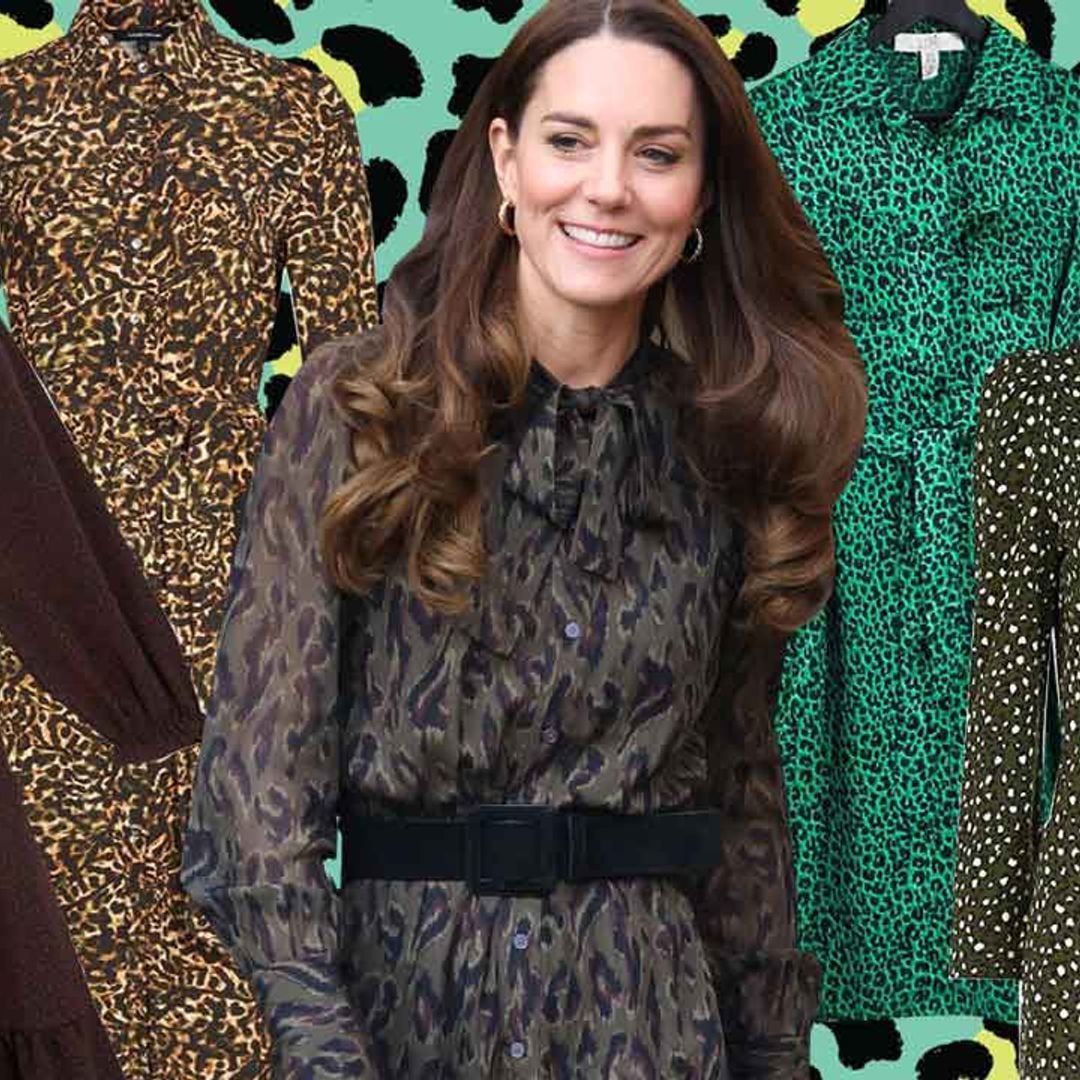 8 super subtle leopard print dresses inspired by Kate Middleton