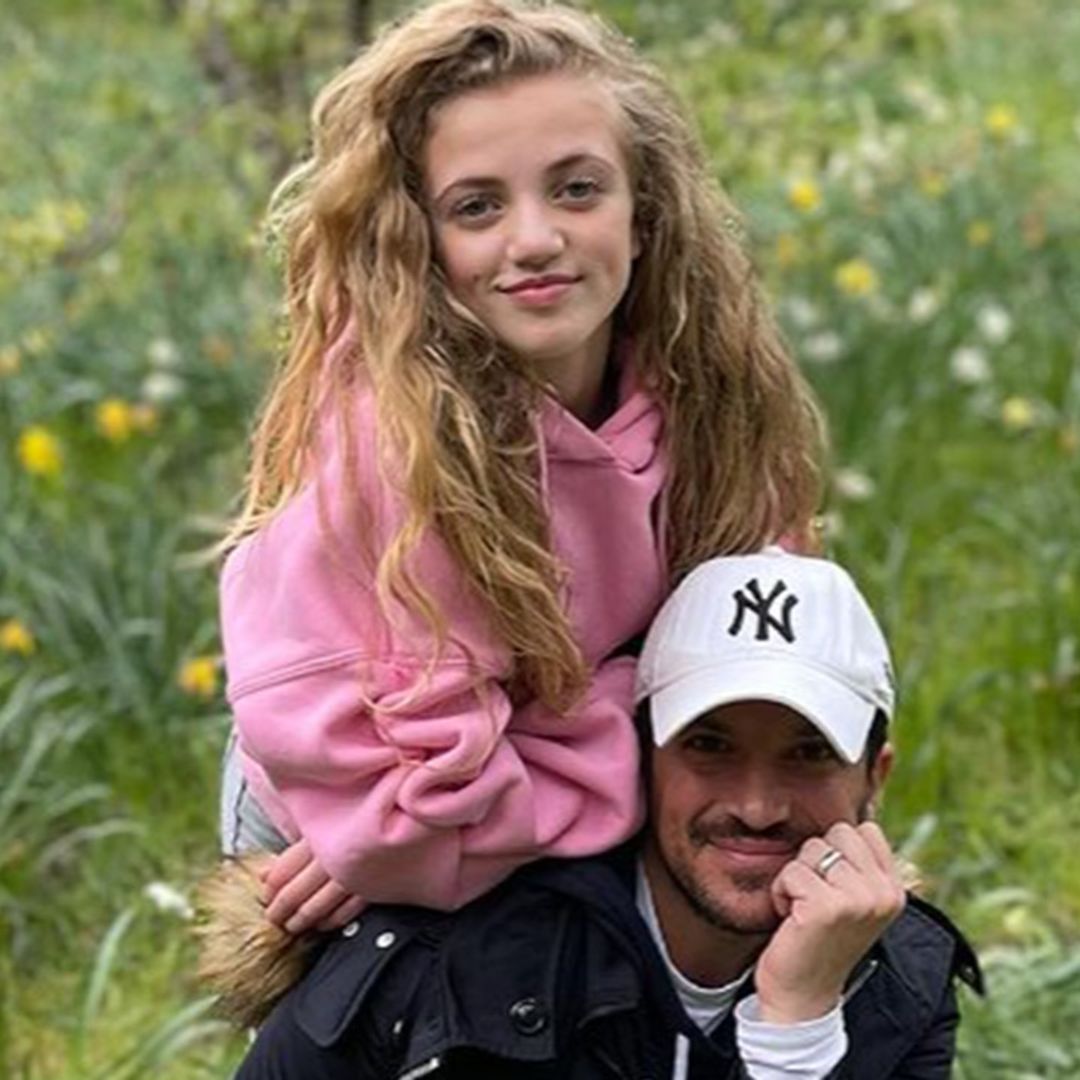 Peter Andre's daughter Princess shows her close bond with brother Harvey