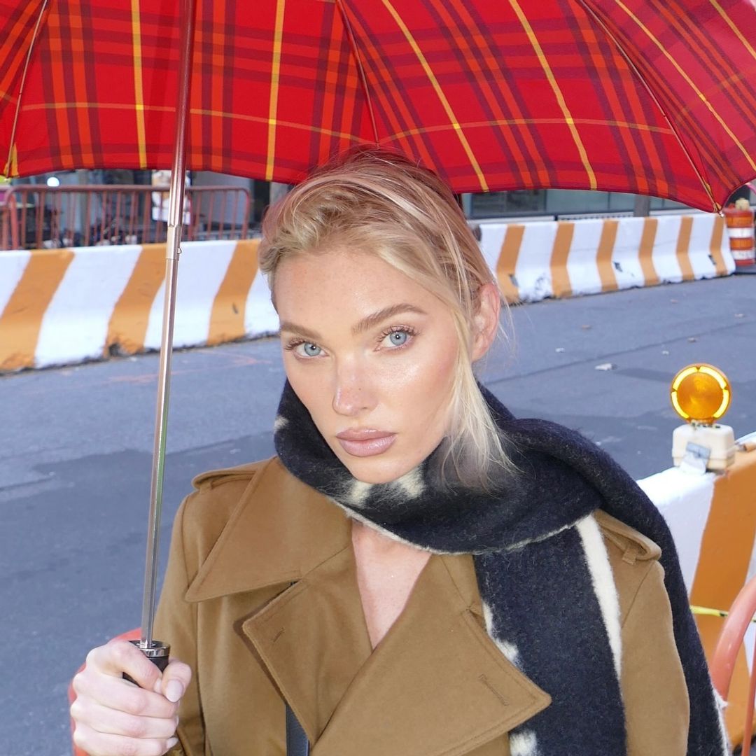 Elsa Hosk takes style cues from Princess Diana for NYE | HELLO!