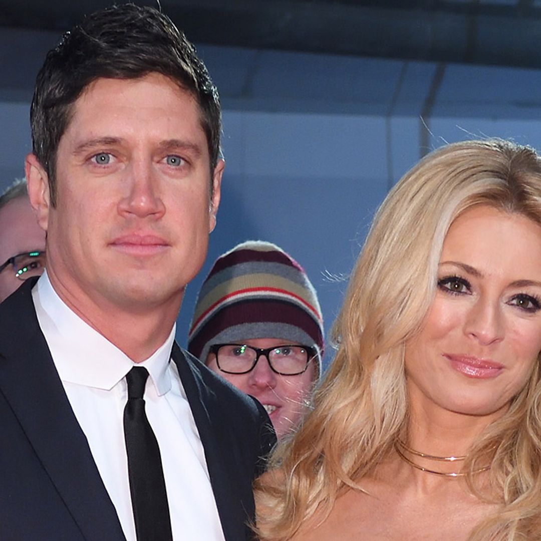 Strictly's Tess Daly poses with adorable bridesmaid at surprise French wedding