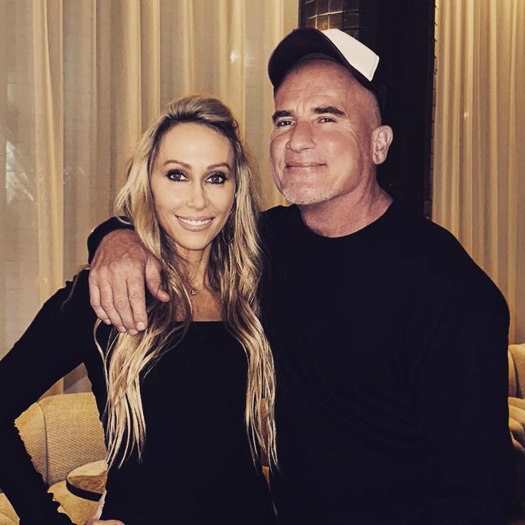 Tish Cyrus and Dominic Purcell mourn family death amid 'feud' with her daughter Noah