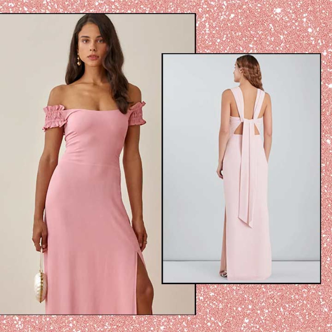14 best pink wedding dresses 2022: From rose gold to blush, sparkly champagne coloured & more