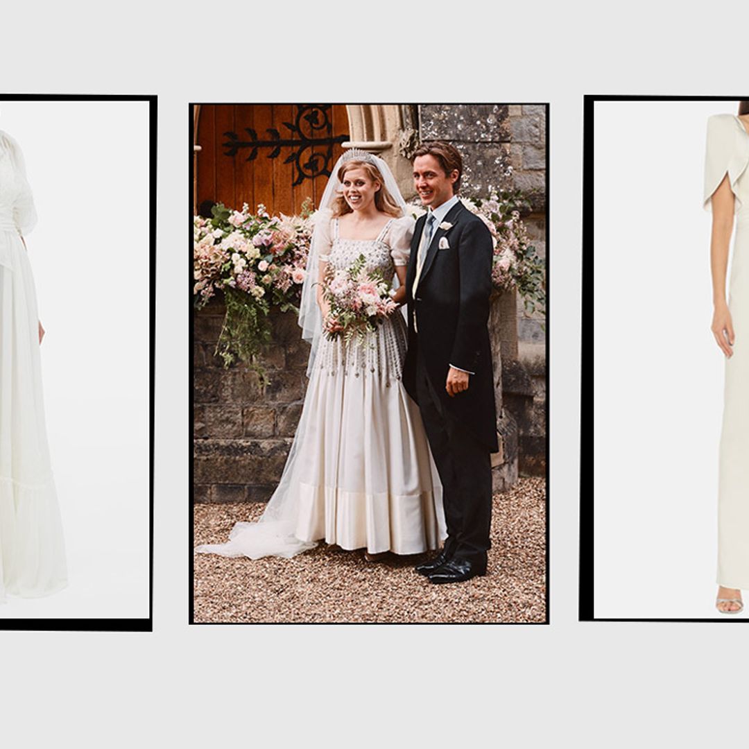 Loved Princess Beatrice's puff-sleeve wedding dress? We've found some gorgeous alternatives