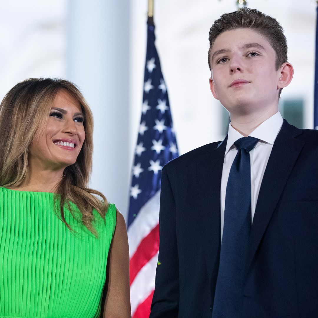 Melania Trump shares sweet photos of Barron as a baby in new video