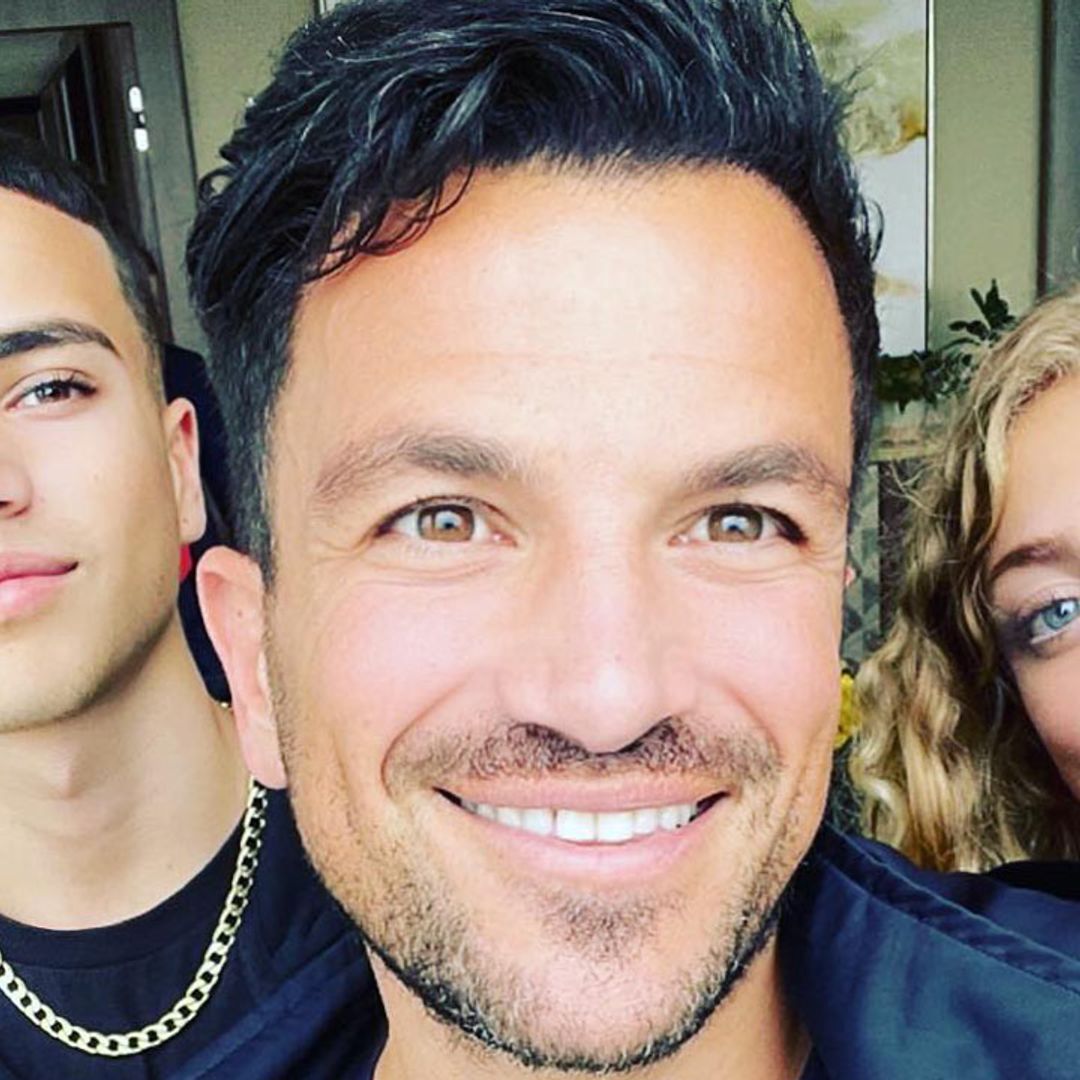 Peter Andre's fans share excitement after star posts cryptic message about son Junior