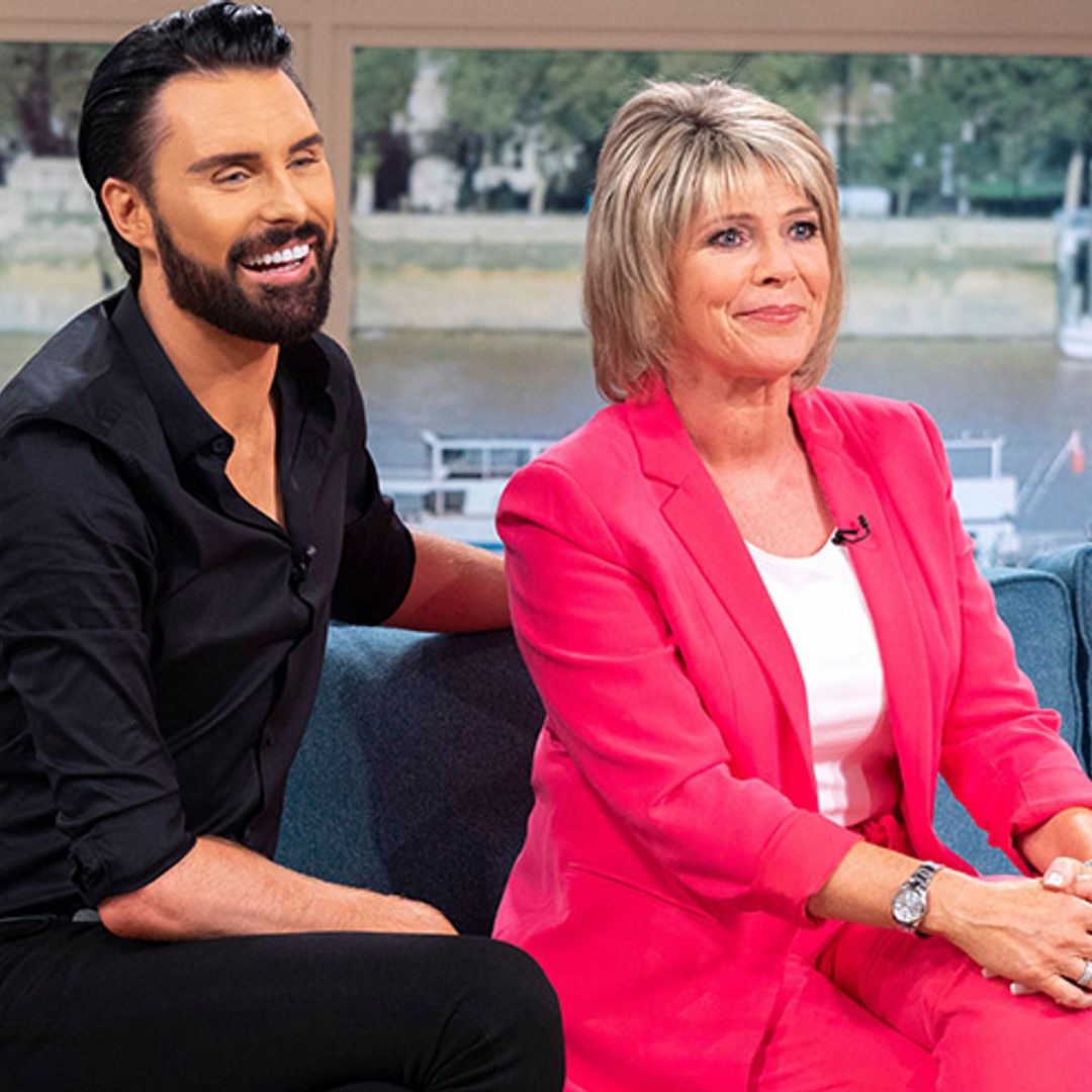 Ruth Langsford gives us a lesson in how to rock a pink suit on This Morning