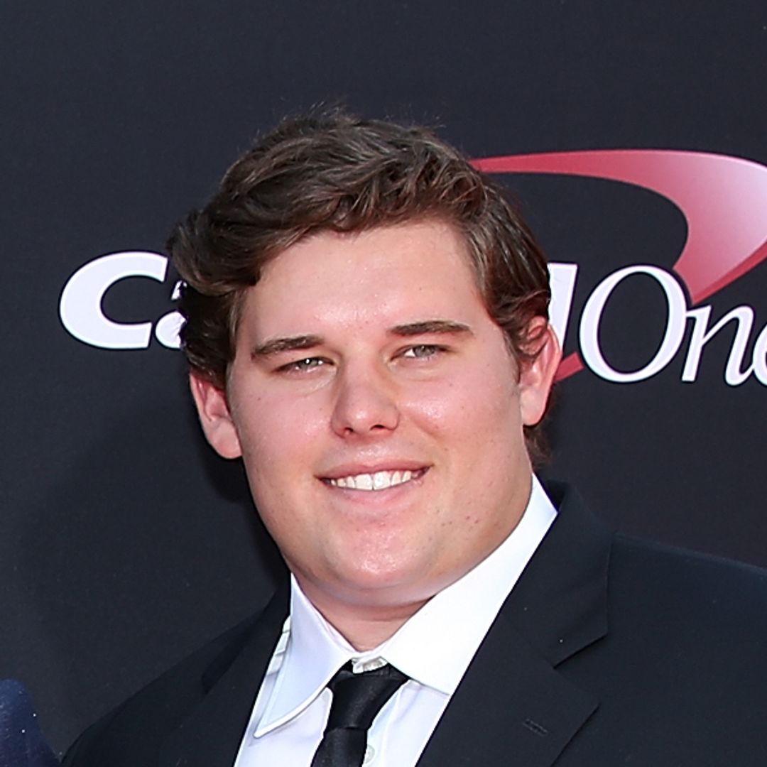 Christopher ​​Schwarzenegger​​ shows off his new buff body in flattering sweater after incredible weight loss transformation