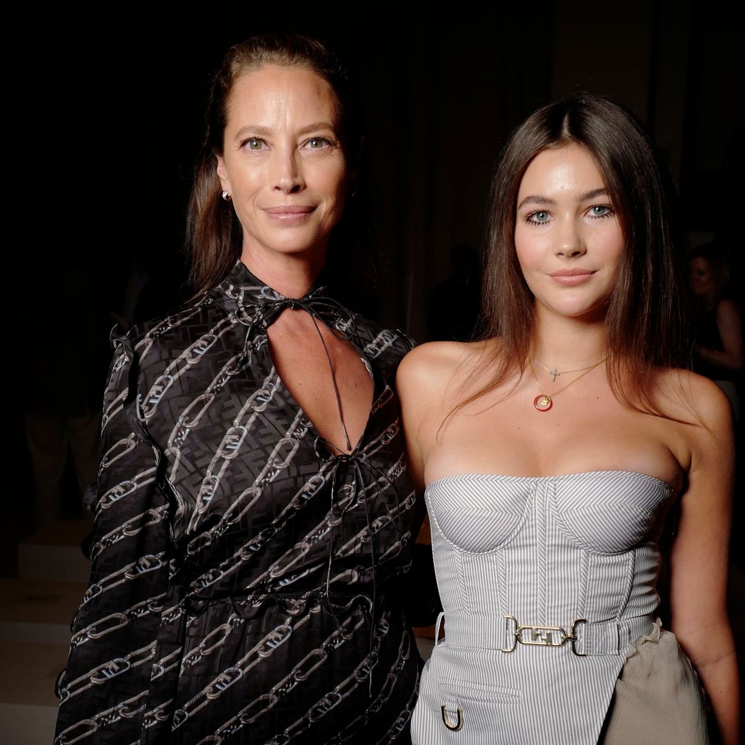 Christy Turlington's 19-year-old daughter makes runway debut - and is spitting image of supermodel mom