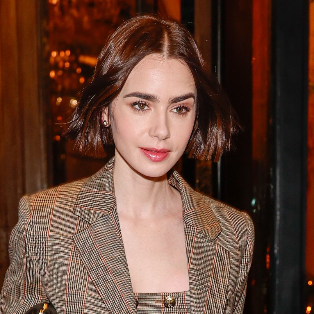 Lily Collins' Emily in Paris press wardrobe is a lesson in It-girl winter dressing