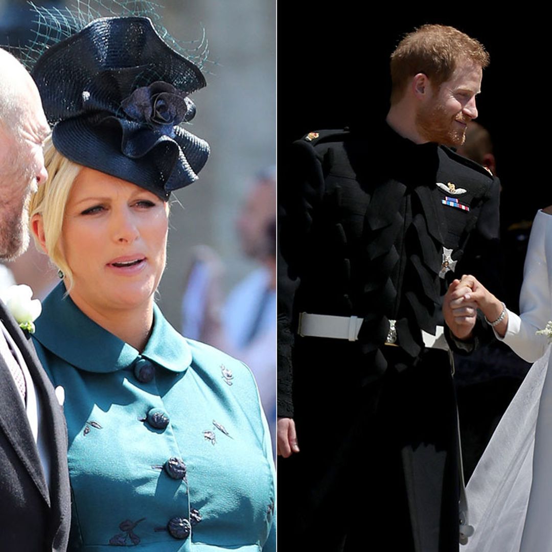 Zara Tindall reveals why she felt uncomfortable at Prince Harry and Meghan Markle's wedding