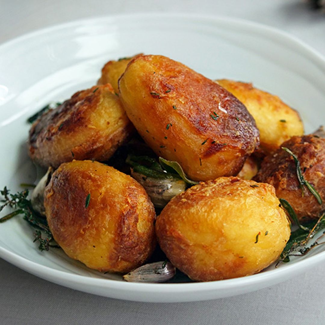 Vegan crispy, fluffy perfect roast potatoes recipe from Bosh
