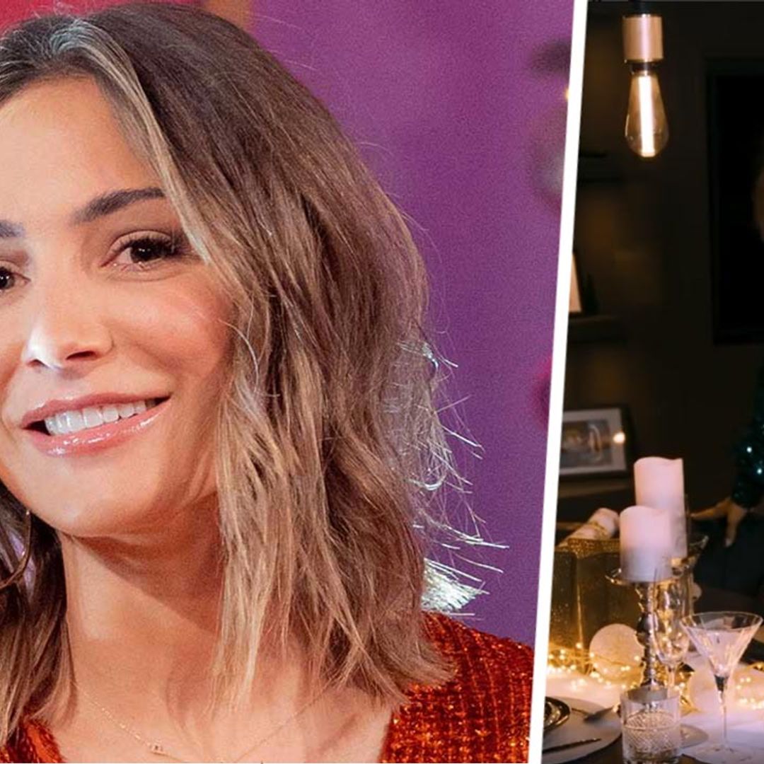 Frankie Bridge's family home is a Christmas party pad following stunning transformation