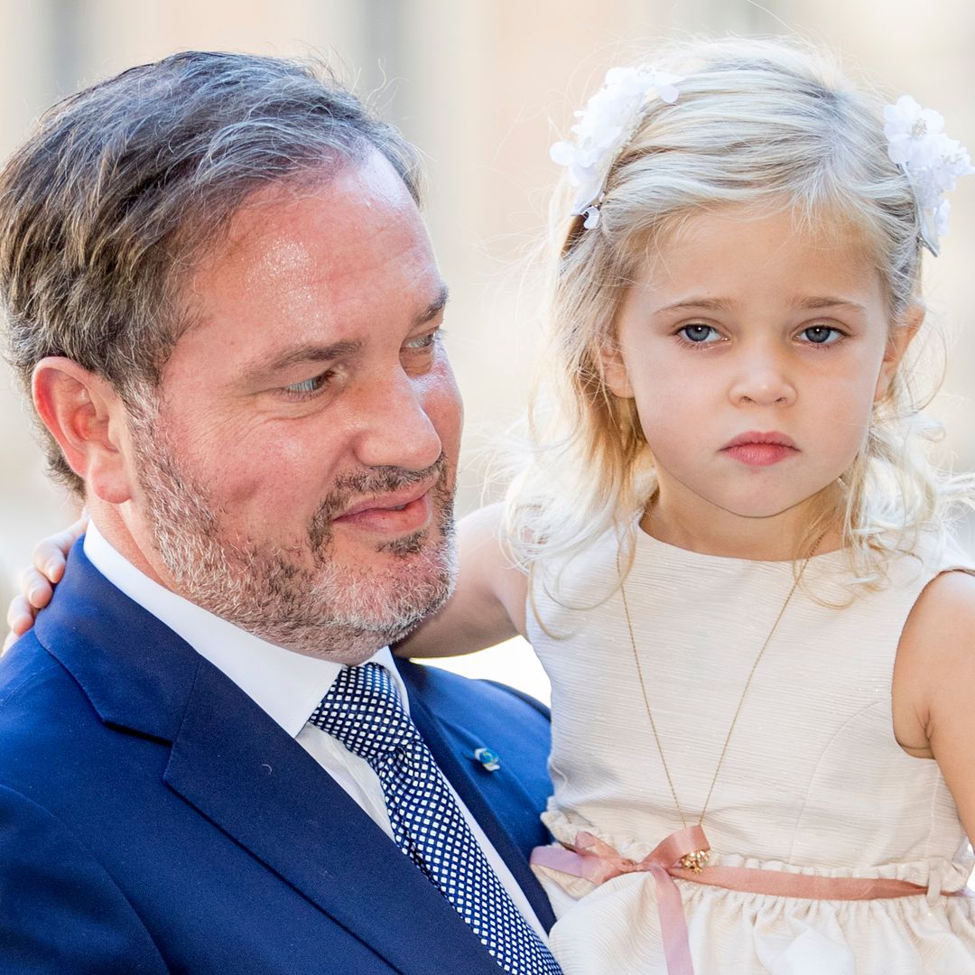 Princess Madeleine's daughter Princess Leonore pictured for first time following arm injury